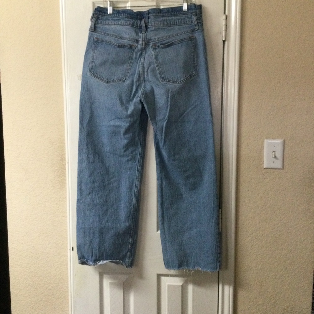 Abercrombie & Fitch The 90’s Relaxed Jean High Rise Light Wash Denim Size 31” - Picture 7 of 11